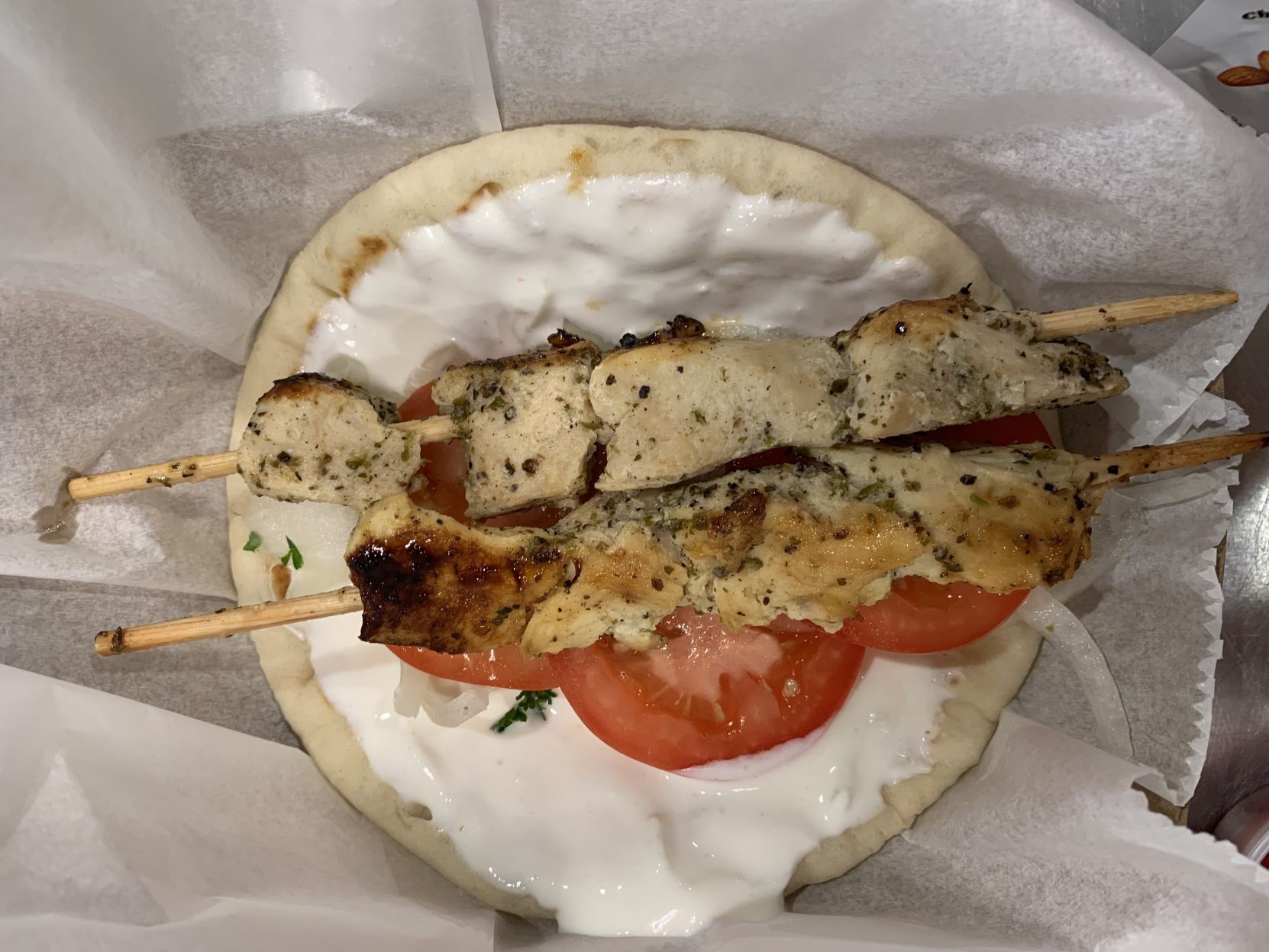 Greek chick